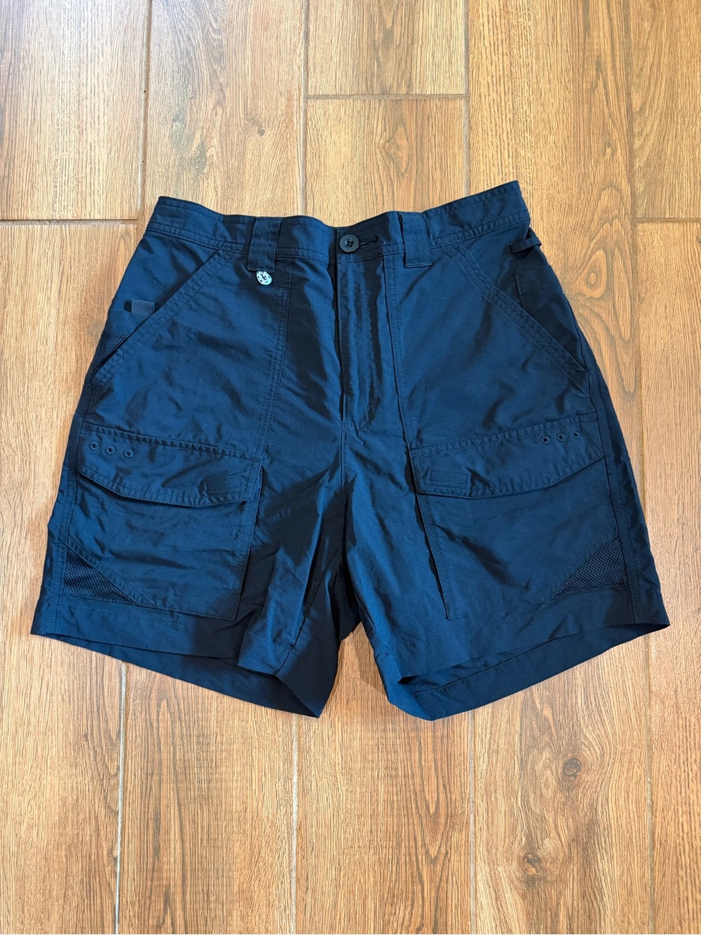 Columbia Women’s Black Cargo Shorts Pockets Size S